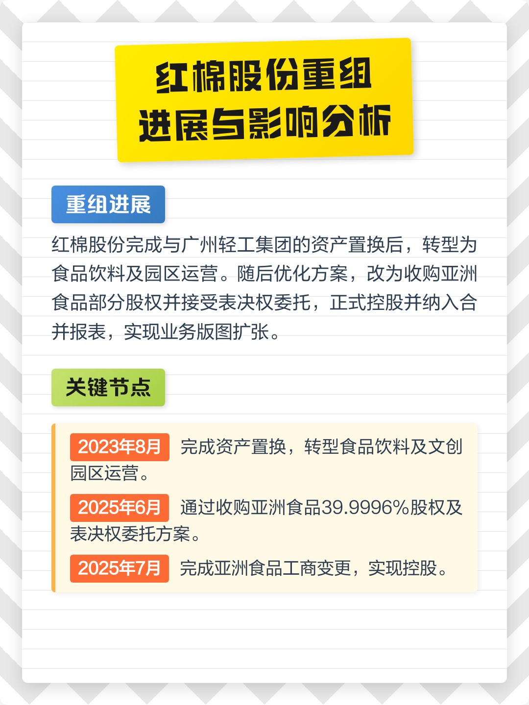 深圳市食品资产重组(食品资产重组案例)
